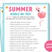 Summer Riddle Me This Printable Game, Family Summer Game Printable ...