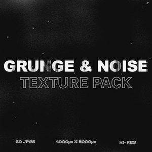 Grunge + Rauschen Texture Pack | Auflagen | Distress Texturen