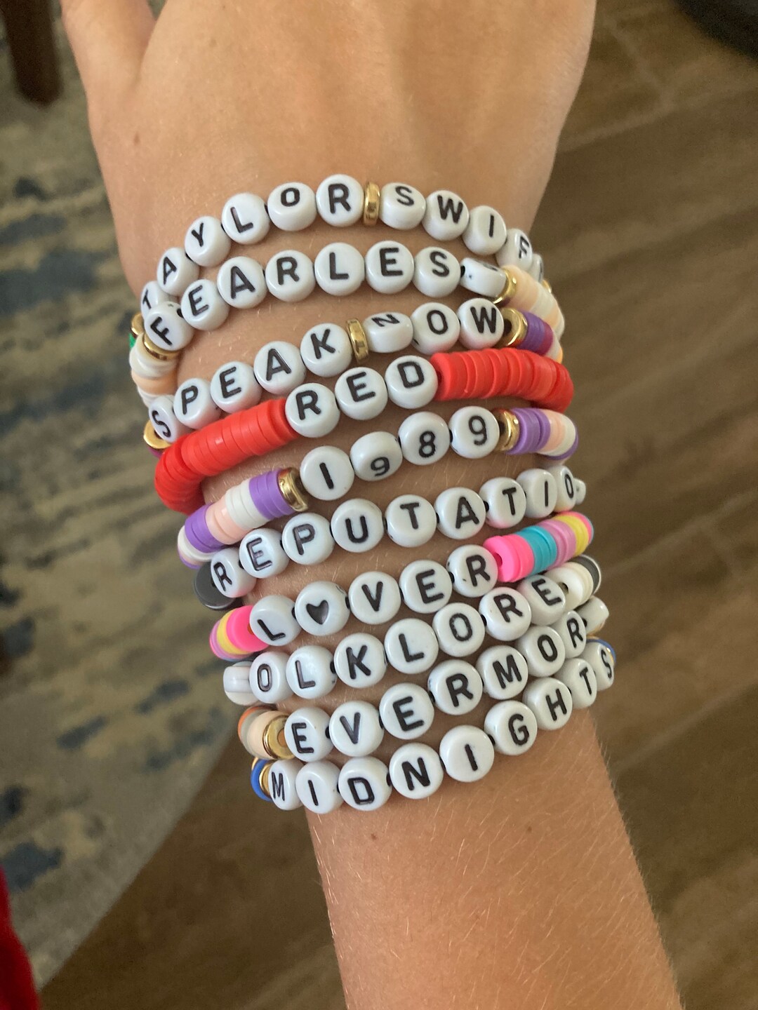 Taylor Swift Era Bracelets - Etsy