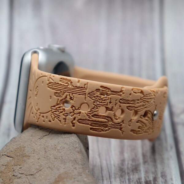 Cactus Apple Watch Band Women Etsy