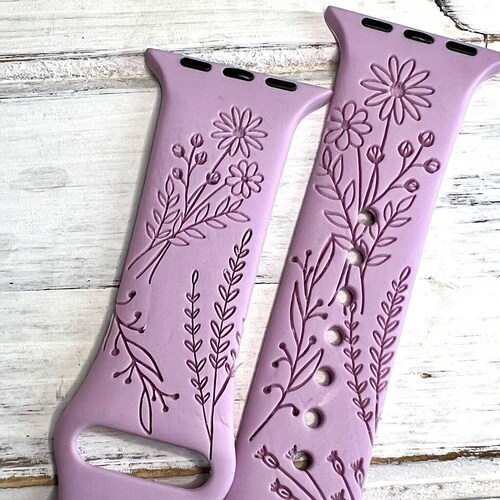 Wildflower Watch Band for Apple Watch Band 38mm 40mm 41mm 42mm Etsy