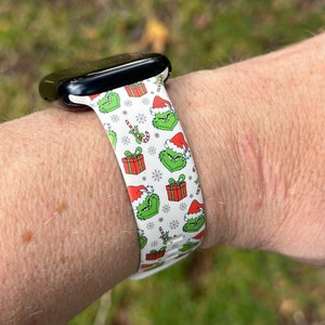 The grinch apple watch band on sale