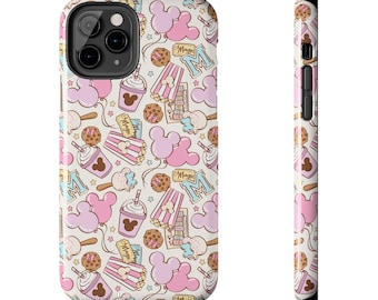 Disney Snacks Phone Case, Disney Iphone Case, Samsung Phone Case, Iphone 15 pro Case, Christmas Phone Case, iphone 16 pro max case Disney