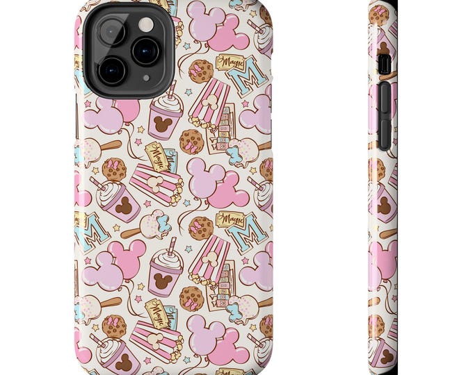 Disney Snacks Phone Case, Disney Iphone Case, Samsung Phone Case, Iphone 15 pro Case, Christmas Phone Case, iphone 16 pro max case Disney