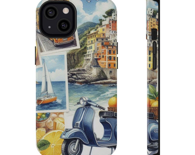 Summer Mosaic Phone Case –Phone 15, 14, 13, 12, 11 Pro Max, 8 Plus, X & Samsung Galaxy S22, S20