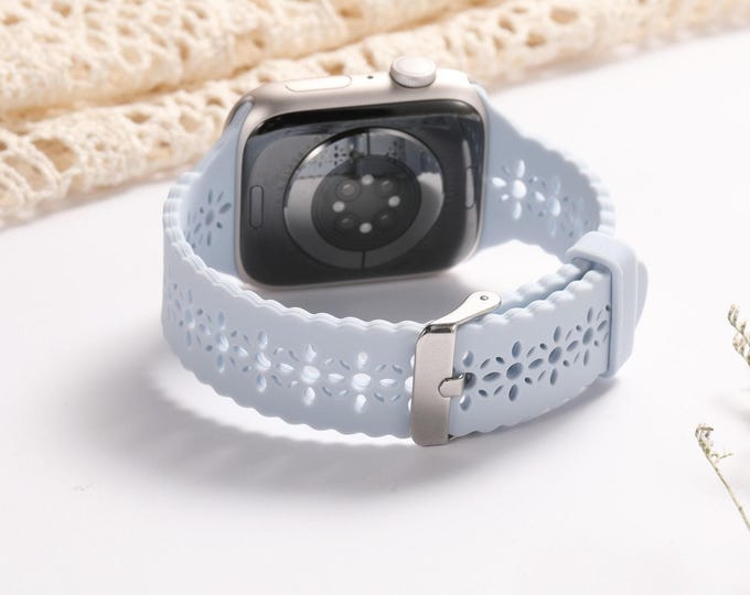 Apple watch band, women's band, lace, 38mm, 40mm,41mm, apple watch band women, series 1,2,3,4,5,6,7,8,9 Mom Gift Mother's Day