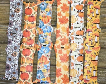Fall women's watch bands for apple watch samsung fitbit iwatch halloween jewelry gift 20 22 38 40 41 42 44 45 49mm gift