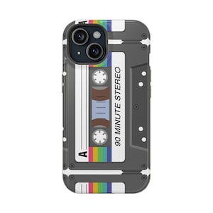 90s Retro Cassette Tape iPhone Case - Magsafe Compatible