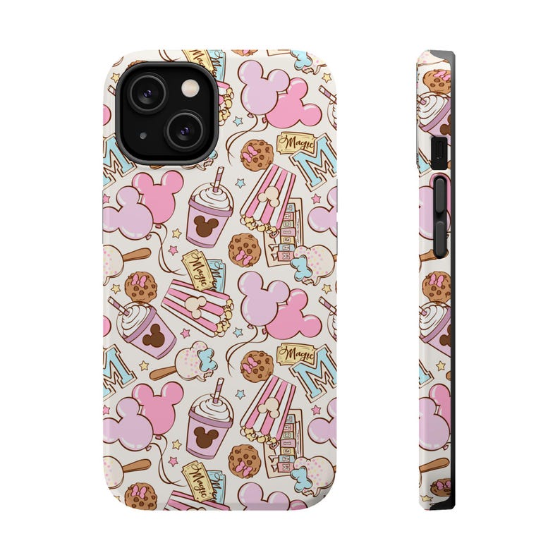 Disney Snacks Phone Case Magnetic Magsafe Case iPhone 15 16 17 Pro Max image 2
