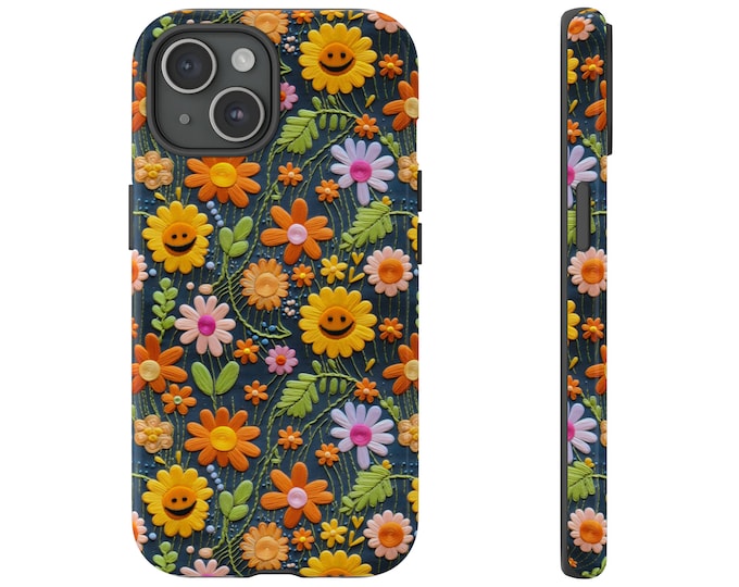 Floral Summer Phone Case For Apple iPhone 16 15 14 13 Pro Max 12 Mini 11 XR 7 8 SE  Cute Flower Case