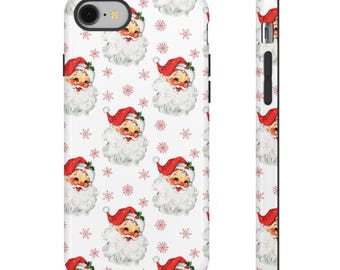 Christmas Santa  iPhone 15 14 13 Pro Max 12 11 XR Christmas Gift Case Cover