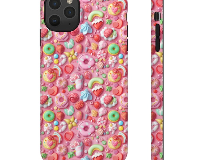 Sweet Treats Phone Case: Colorful Candy Design
