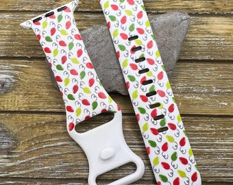 Christmas lights watch band  for apple watch 38mm 40mm 41mm 42mm 44mm 45mm gift