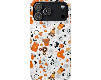 Spooky Halloween Mouse Phone Case: Magnetic MagSafe Cover for iPhone 13-16 Pro/Plus Series