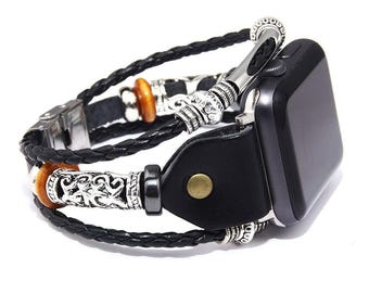 Apple watch band • womens watch strap • compatible 38mm-41mm, 42mm-45mm 49mm • series 1-9 se • for wrist strap • apple watch strap gift