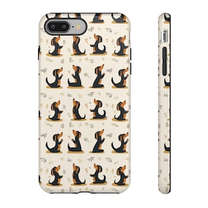 Dachshund Dog Phone Case Cover for iPhone 16 15 Pro Max, 14 Plus, 13, 12, 11 & Samsung S24 S23 S22 Yoga Dog
