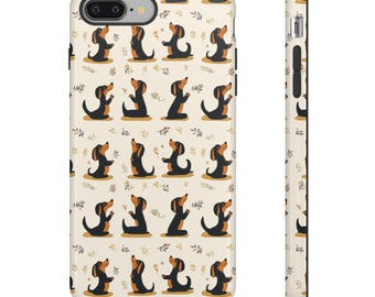 Dachshund Dog Phone Case Cover for iPhone 16 15 Pro Max, 14 Plus, 13, 12, 11 & Samsung S24 S23 S22 Yoga Dog