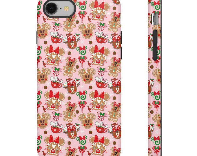 Disney Christmas  Phone Case Cover fit for iPhone 16 15 Pro Max, 14 Plus, 13, 12, 11, XR, XS & Samsung S24, S23, S22 Pixel 8, 7 Gift