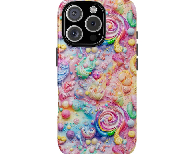Candy Design Phone Case: Vibrant Protective Mobile Accessory