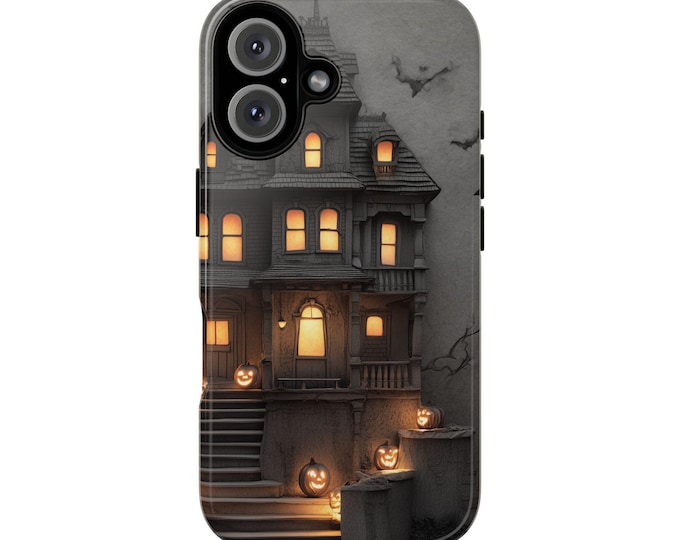 Haunted Mansion Halloween Phone Case: Spooky Gothic Phone Protector