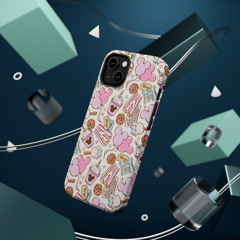 Disney Snacks Phone Case Magnetic Magsafe Case iPhone 15 16 17 Pro Max image 4