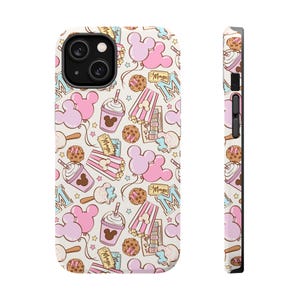 Disney Snacks Phone Case Magnetic Magsafe Case iPhone 15 16 17 Pro Max image 7