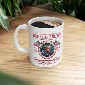 Donald Trump 2025 USA Tasse - Geschenk zum 47