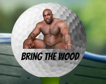 Funny Golf Balls | Gift for Him | Barry Woods Golf Ball Gift | Gag Gifts for Father's Day | Golf Gifts for Men | Father's Day Golf Gift