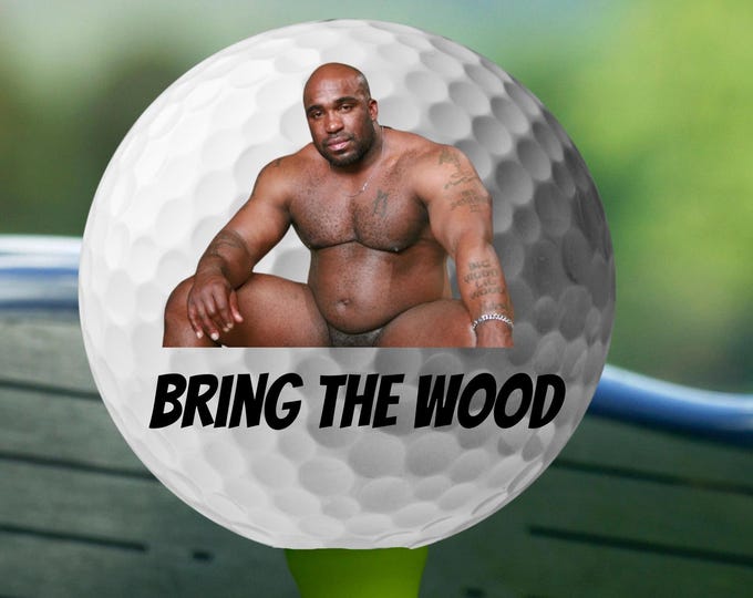 Father's Day Golf Gift | Barry Wood Gag Gift | Funny Gift for Him| Gift Exchange | Golf Ball Gift | Funny Christmas Gift