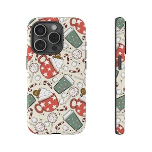 Christmas Phone Case Cover fit for iPhone 15 Pro Max, 14 Plus, 13, 12, 11, XR, XS & Samsung S23, S22, A54, A53, Pixel 8, 7