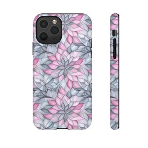 Aesthetic phone case Floral Phone Case | Cute Flower Phone Case for iPhone 16, 15, 14, 13 Samsung S25 S24 S23 Dahlia Petal