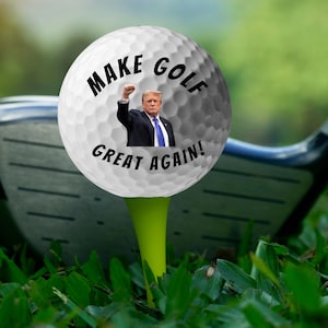 Pelotas de golf graciosas, regalo de broma, ayuda, estoy perdido, pelota de golf de Joe Biden, pelotas de golf, regalo para hombre confundido, Joe el dormilón, regalo de broma para él, regalo de Navidad Make Golf Great Agn
