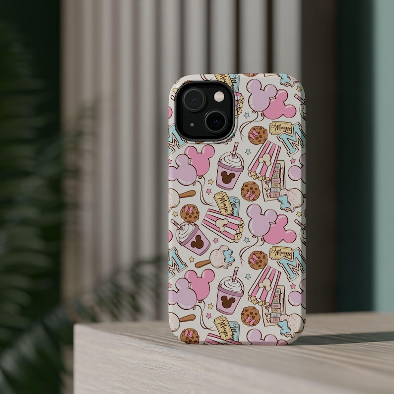 Disney Snacks Phone Case Magnetic Magsafe Case iPhone 15 16 17 Pro Max image 5