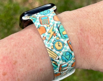 Teacher's watch band for apple watch samsun  iwatch  20 22 38 40 41 42 44 45 49mm gift