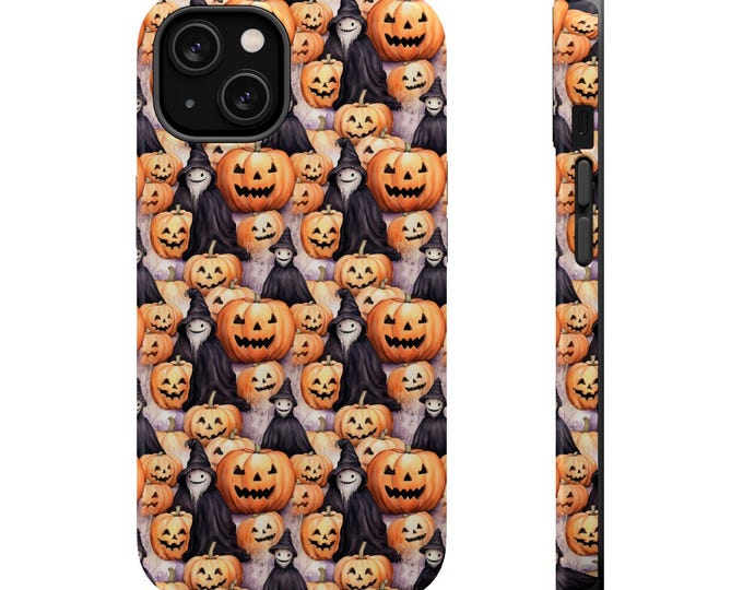 Halloween Witches iPhone Case: Spooky Fall Accessory, MagSafe Compatible