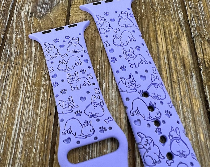 French bulldog apple watch bandfor apple iwatch 38mm 41mm 40mm 42mm 44mm 45mm 49mm gift