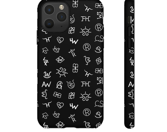 Western Cattle Brand Case iPhone 15 14 13 12 Tough Case Samsung galaxy S24 s23 s22 s21 Google pixel 8 Western Jewerly Gifts Cowgirl Gift