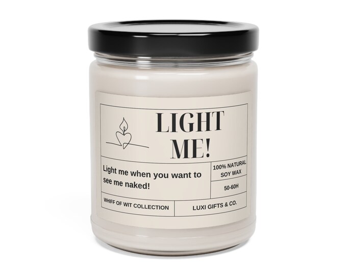 Naked, funny gift best friend gift, funny candles, Gifts for her, coworker gift funny gifts christmas gift