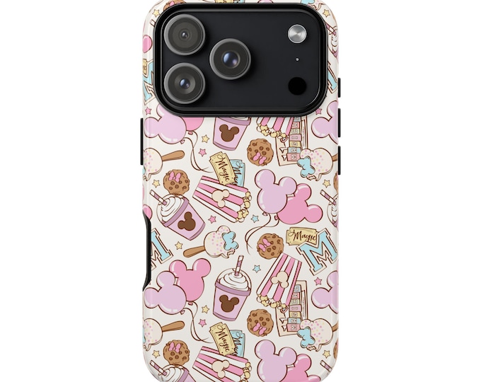Disney Snacks Phone Case, Disney Iphone Case, Samsung Phone Case, Iphone 17 16 pro Case, Christmas Phone Case