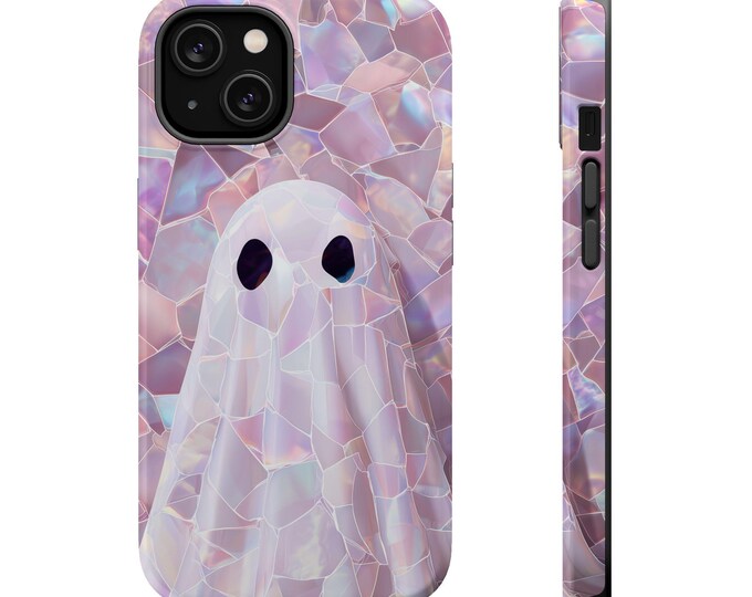 Halloween Phone Case  for Iphone 16 15 14 13 Pro Plus Max Spooky Ghost Phone Case Faux Stained Glass Halloween Fall Phone Case Cute