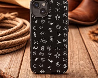 Western Cowgirl Phone Case: Tough Cover iPhone 17 16 15 14 13 Samsung Galaxy Gift for Her