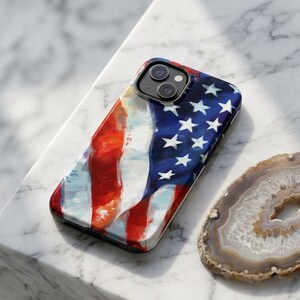 USA Flag Phone Case |Iphone 17 16 15 13 Magnetic MagSafe Compatible