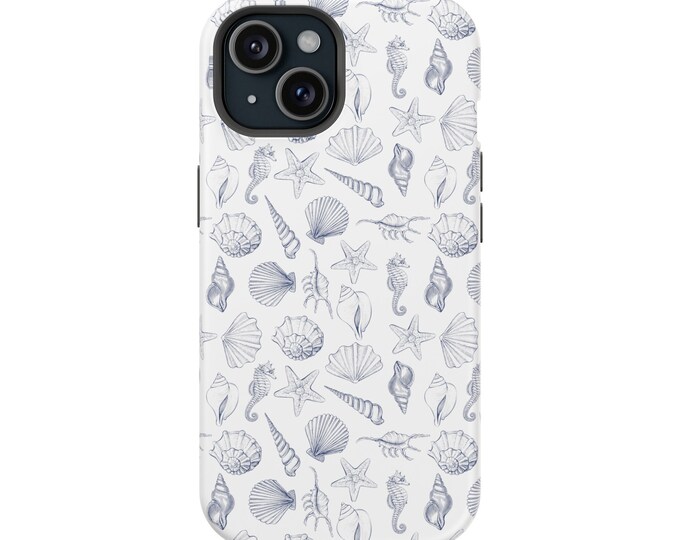 Summer SeashellPhone Case | iPhone 15/14/13/12/11 Pro Max MagSafe Case | Samsung Galaxy S23/S22 Mag Safe Case | Gift
