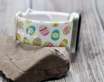 Spring Easter eggs watch band for apple samsung iwatch strap 38mm 40mm 41mm 42mm 44mm 45mm 49mm gift for Her
