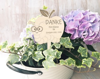 Farewell gift for a teacher, flower pick, gift for a teacher, small gifts for a teacher, gift ideas for teachers, teacher with heart