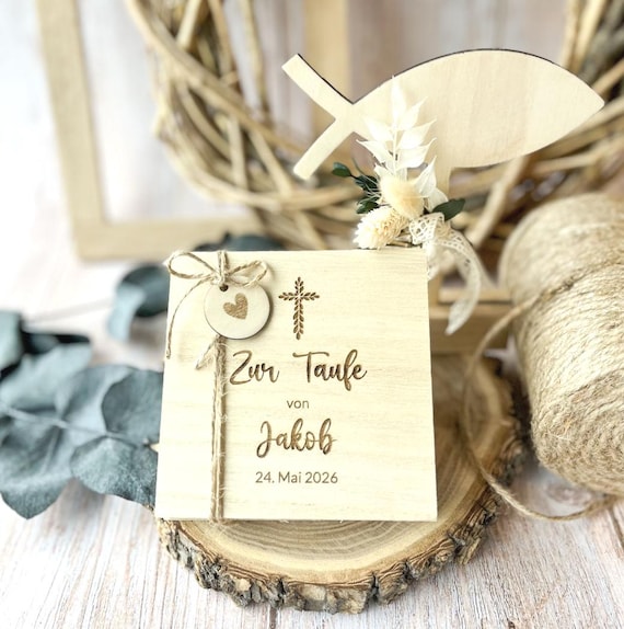 Geldgeschenk zur Taufe, Taufgeschenk, Geschenk Taufe personalisiert, Taufgeschenke für Jungs, Taufgeschenk Mädchen, Taufgeschenk Patenkind