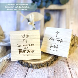 Taufgeschenk, Taufgeschenk personalisiert, Geschenk zur Kommunion, Kommuniongeschenk, Taufgeschenk für Jungs, Taufgeschenk Mädchen, Geldgeschenk, Geschenkidee Taufe