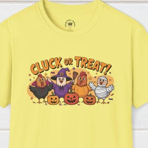 Cluck of Treat! T-Shirt, Halloween Shirt, Beef T-Shirt, Halloween Chickens T-Shirt, Funny T-shirt, Spooky Season, Unhinged