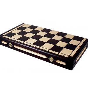 Unique Chess set Royal Lux Luxury Large Chess Set with a board 25.5x12.8x3 650x325x80 мм image 5