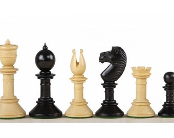 Northern Upright chess pieces 4.25 inches - without a board